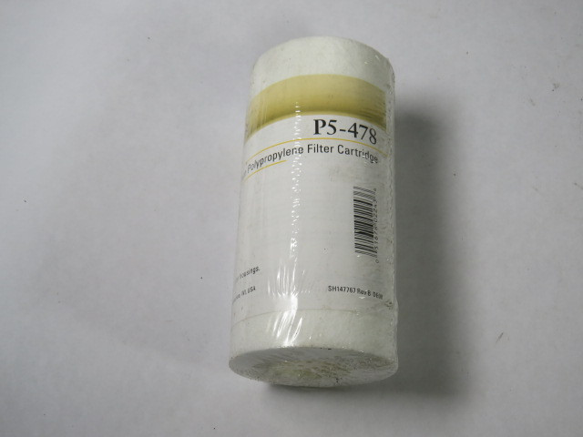 Pentek P5-478 Sediment Filter Cartridge 4-7/8"x2.5" 2.0GPM 5-Micron ! NEW !