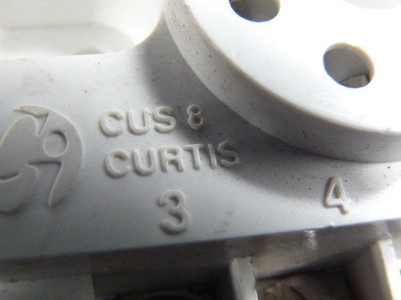 Curtis CUS8 CUS-8 Octal Relay Socket 8-Pin 10A 125/300V USED