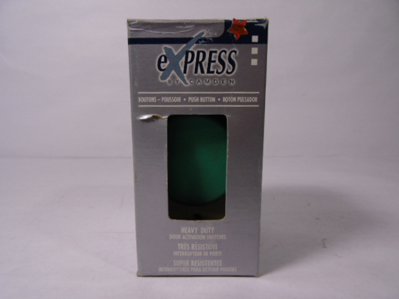 Camden CM-5020G Tamper Resistant Momentary Exit Pushbutton Green ! NEW !