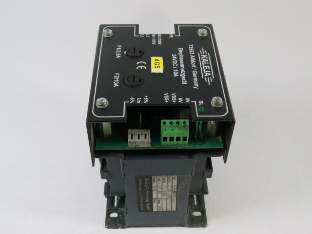Kaleja N-S-10-B Power Supply Transformer Pri 115/230VAC Sec 24VDC 10A USED