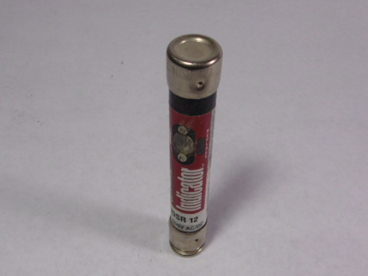 Littelfuse IDSR-12 Dual Element Indicator Fuse 12A 75-600V USED