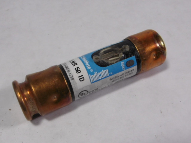 Littelfuse FLNR-50-ID Indicator Fuse 50A 250V USED