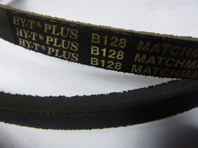 Goodyear B128 Hi Power V-Belt 131 Inch Length 21/32 Inch Width ! NOP !