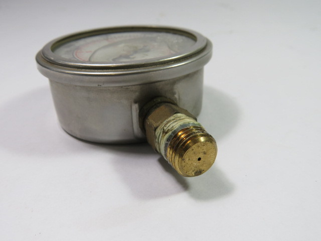 DMIC C25SGSB13 Pressure Gauge 0-3000 PSI 0-200 BAR USED