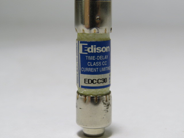 Edison EDCC30 Time Delay Fuse 30A 600V USED