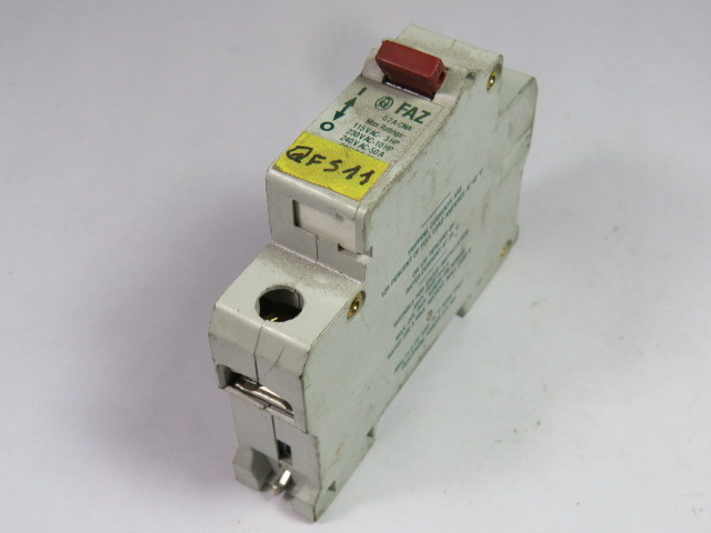 Eaton FAZ-G2A-CNA Circuit Breaker 2A 115VAC@3HP 230VAC@10HP 1P USED