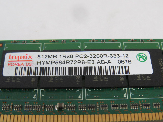 Hynix HYMP564R72P8-E3 Ram 512MB USED