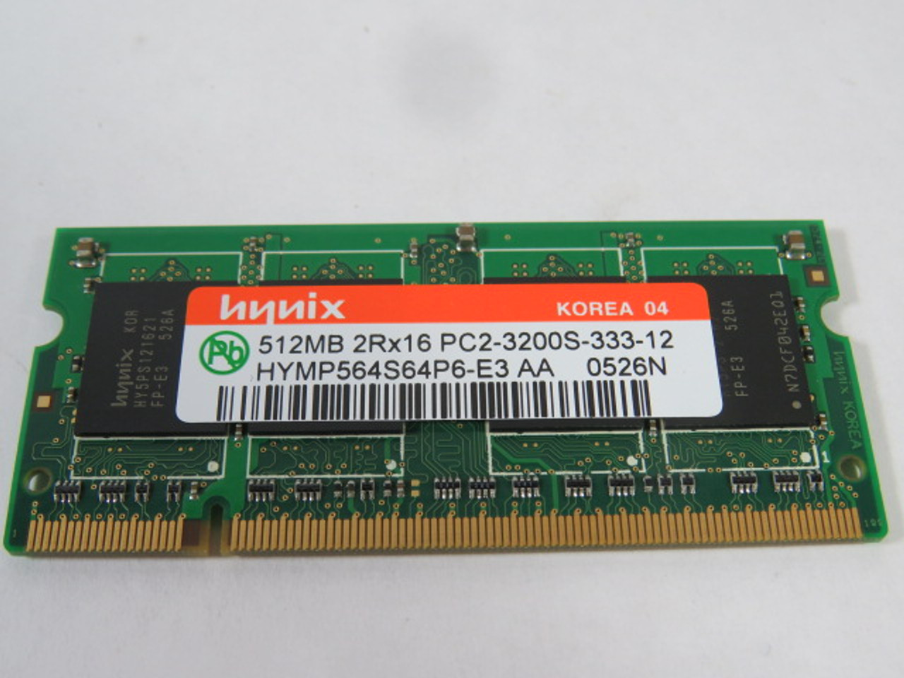 Hynix HYMP564S64P6-E3 AA Ram 512MB USED