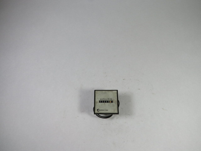 General Time Elapsed Time Hour Meter 120V 60Hz 5W 1/3RPM USED
