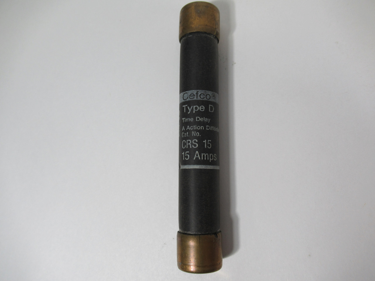 Cefco CRS-15 Time Delay Fuse 15A 600V USED
