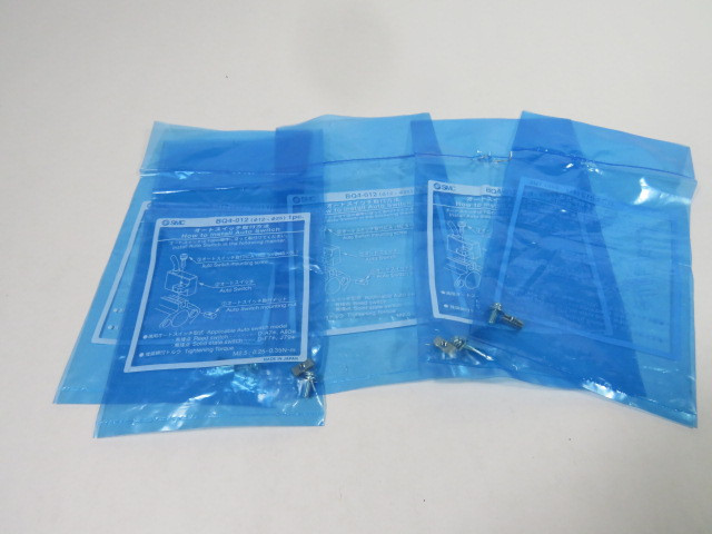 SMC BQ4-012 Auto Switch Mounting Screw and Nut Lot of 5 M2.5x0.45x8L NWB