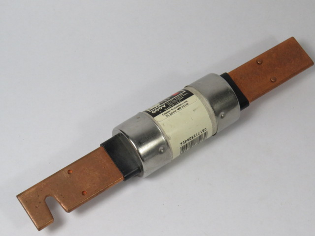 Fusetron FRS-R-125 Dual Element Time Delay Fuse 125A 600V USED