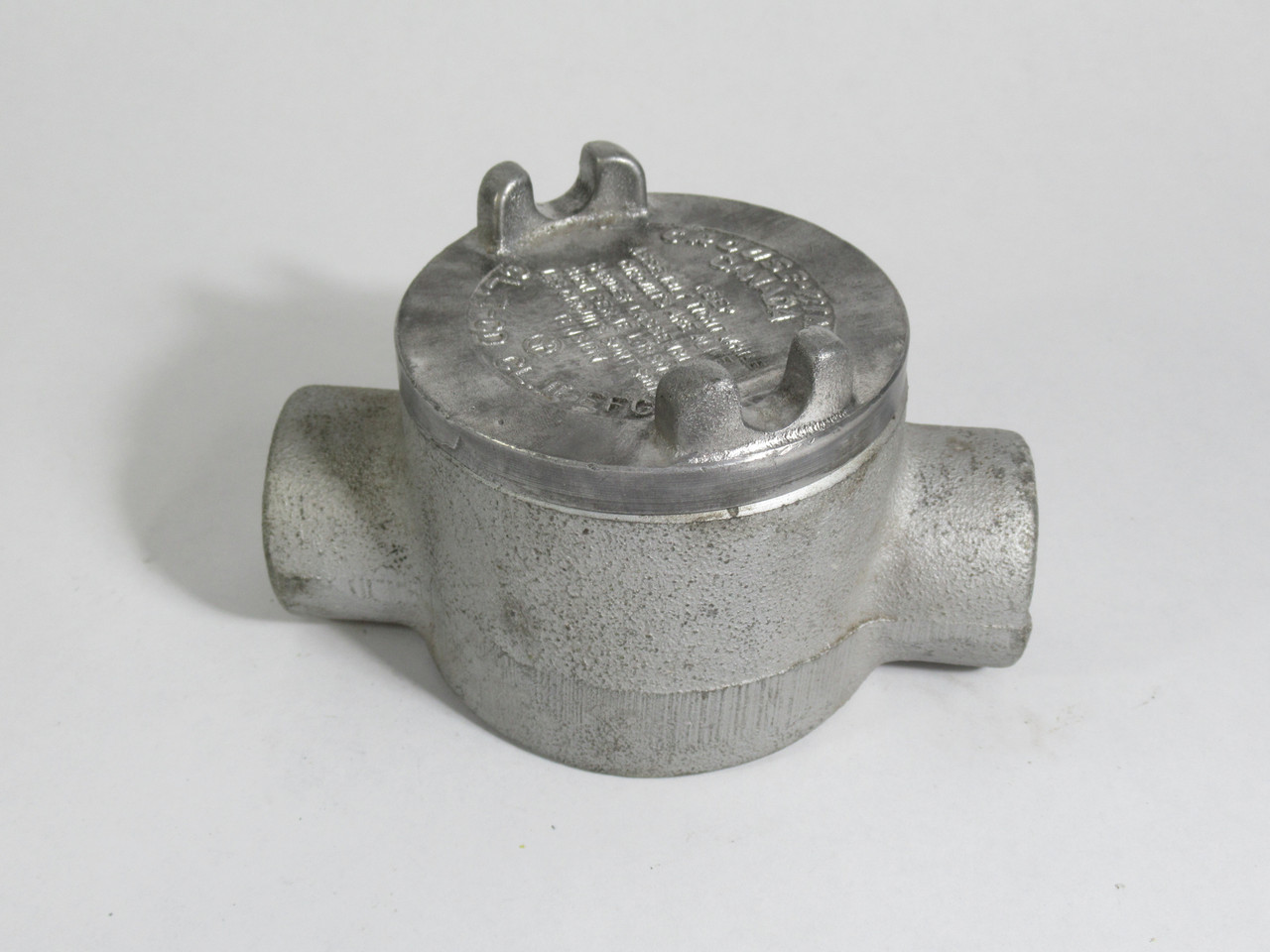 Crouse-Hinds GUAC-36 Conduit Outlet Box w Cover C Shape 1"NPT USED