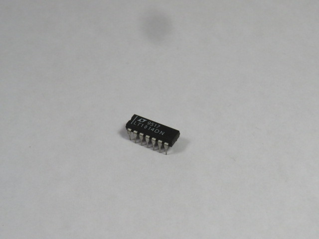 Linear Technology LT1014DN General Purpose Amplifier 4 Circuit IC Chip USED