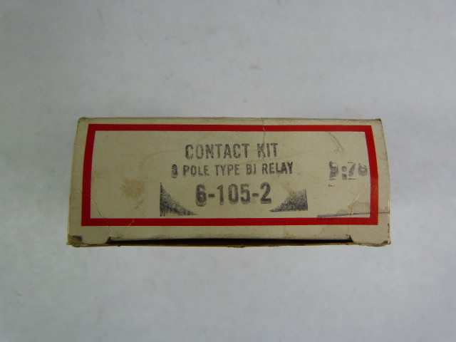 Cutler-Hammer 6-105-2 Contact Kit 3-Pole NEW