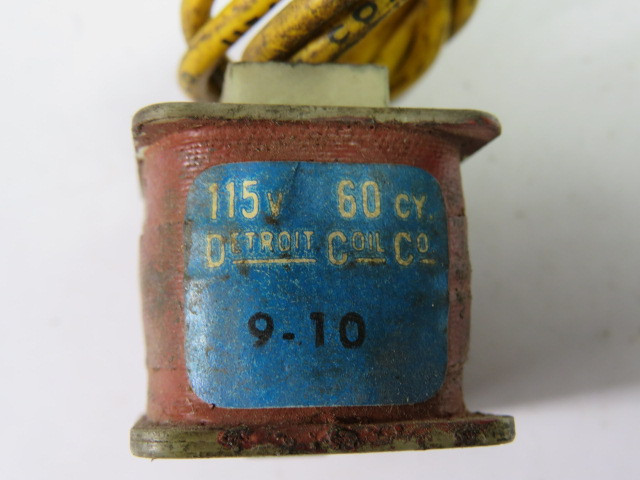 Detroit Coil Co. 9-10-115 Coil 115V 60Hz USED