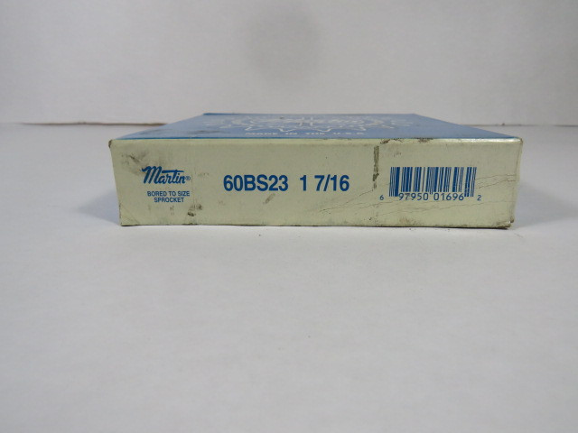 Martin 60BS23-1-7/16 Bored To Size Sprocket 1-7/16" ! NEW !