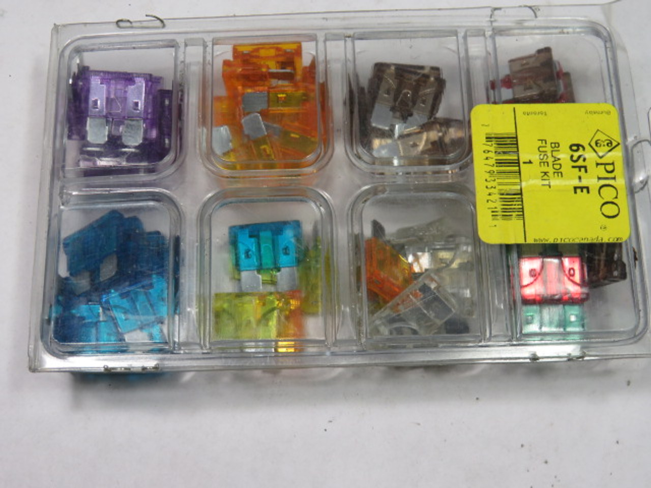 Pico 6SF-E A.T. Blade Fuse Assortment USED