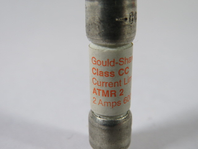 Gould Shawmut ATMR2 Current Limiting Fuse 2A 600V USED