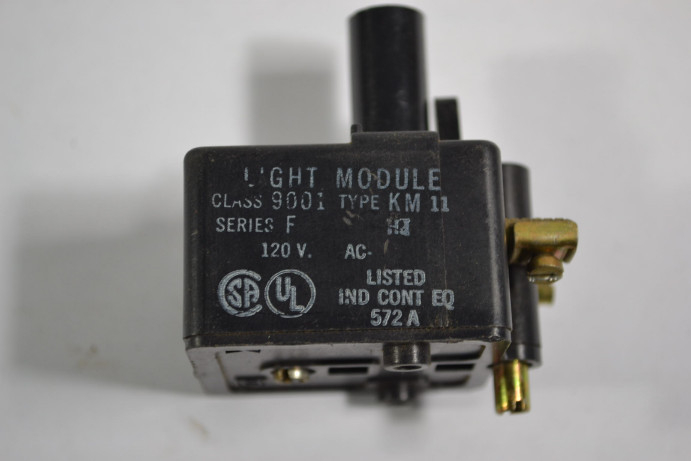 Square D 9001-KM11 Ser F Pilot Light Module USED