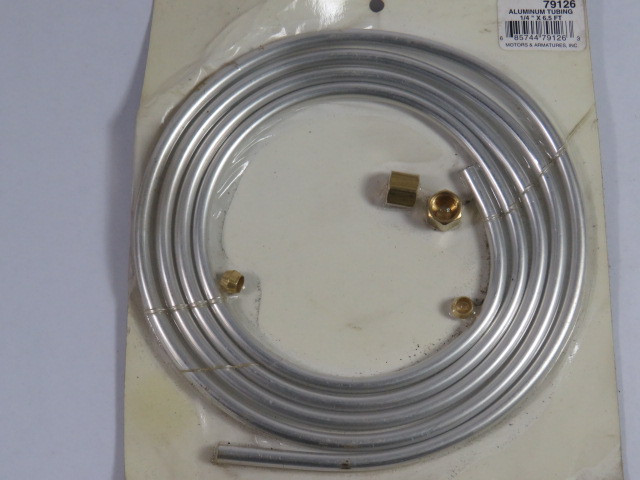 Motors & Armatures 79126 1/4" x 6.5Ft Aluminum Tubing ! NEW !