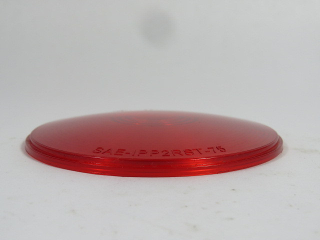 Grote 90012 Stop Tail Turn Lens Replacement 4-1/4"OD RED USED
