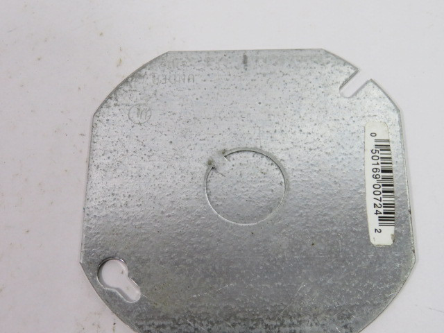 Raco 50169007242 4" Blank Octagon Cover w/ 1/2" Knockout ! NOP !