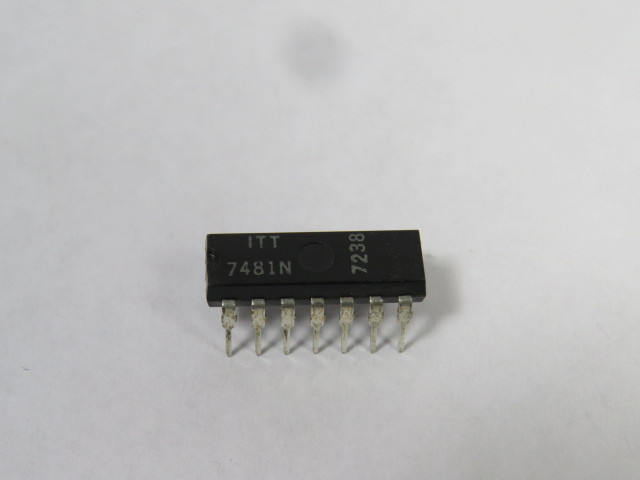 ITT 7481N IC Chip NOP