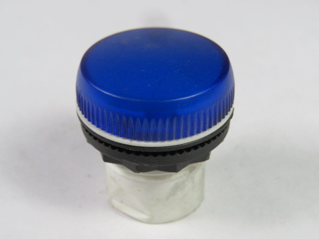 Allen-Bradley 800FP-P6 22mm Pilot Light Operator Blue Cap USED
