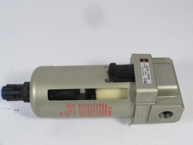 SMC AF40-F03D Pneumatic Air Filter 1.0MPa 5Um G3/8" USED