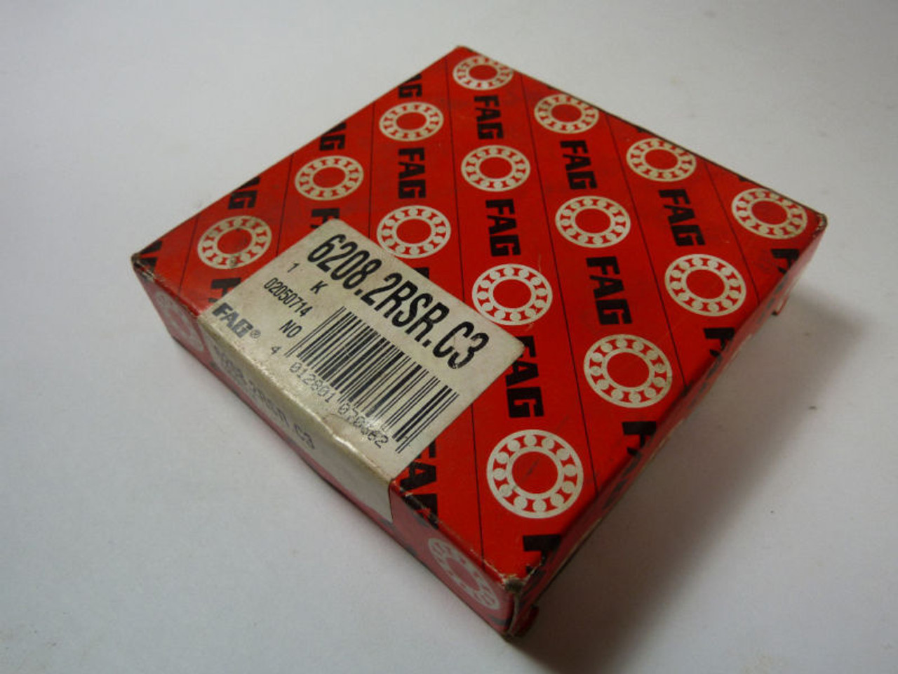 FAG 6208.2RSR.C3 Sealed Bearing 40x80x18mm ! NEW !