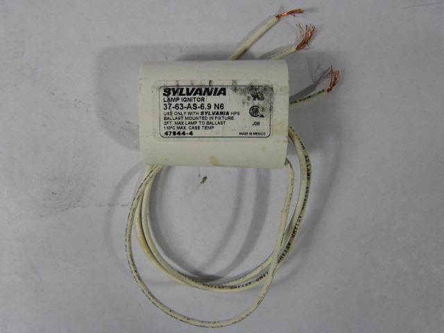 Sylvania 37-63-AS-6.9-N6 Lamp Ignitor USED
