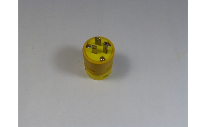 Woodhead 1447 Super-Safe Way Plug 2P 3W 15A 125V USED