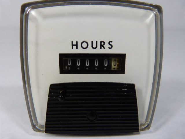 Yew 240312AAAB7 Panel Meter Hour Timer 7-Digit USED