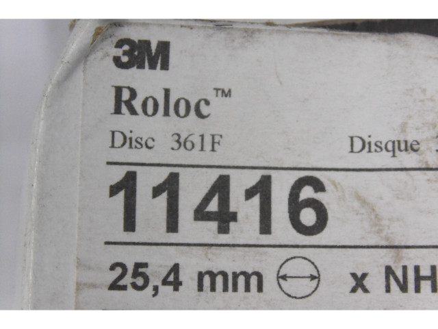 3M 11416 Roloc Coated Sanding Disc 1" Diameter 80 Grit Lot of 113 ! NOP !
