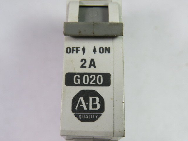 Allen-Bradley 1492-CB1G020 Series B Circuit Breaker 2A 1-Pole USED