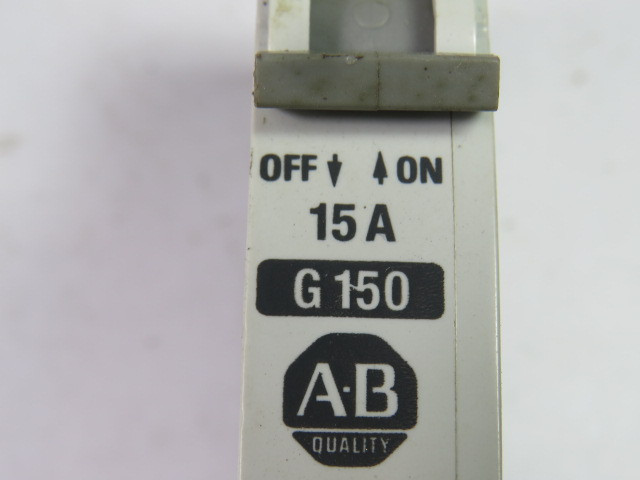 Allen-Bradley 1492-CB1-G150 Circuit Breaker 15A 1-Pole USED