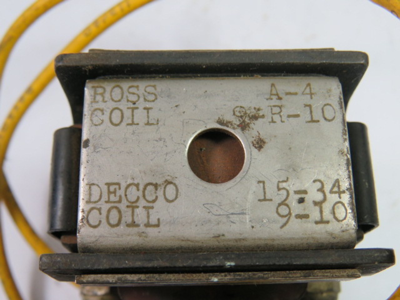 Detroit Coil Co. 15-34 Solenoid Coil Assembly w/ 9-10 Coil 115V 60Hz USED