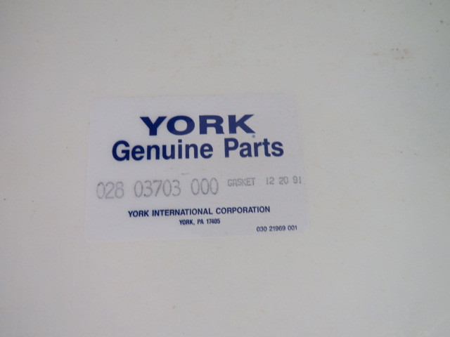 York 028-03703-000 Gasket ! NEW !