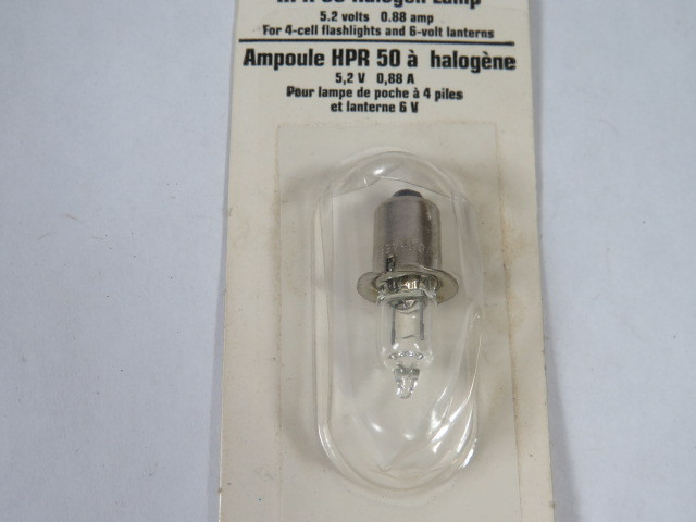 Radio Shack 272-1189 HPR 50 Halogen Lamp 0.88A 5.2V NEW