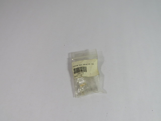 L Com 10P10C 2-Piece Modular Plugs 10P10C NWB