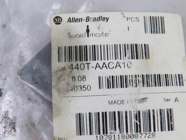 Allen-Bradley 440T-AACA10 Supplemental Contact Block 20A DIRTY BAG NW