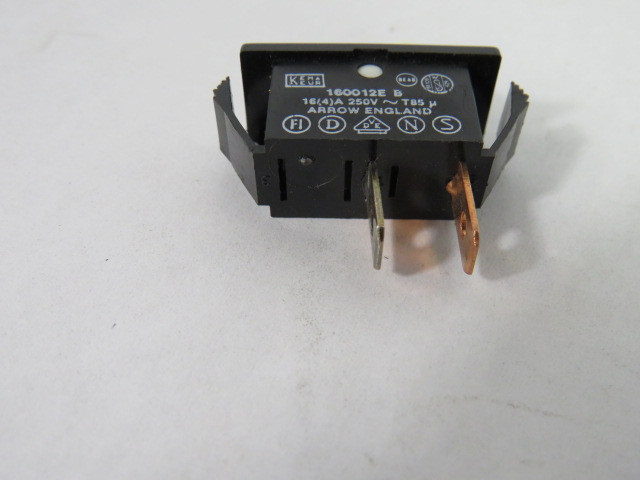 Arrow 160012E Rocker Switch 16A 250VAC USED
