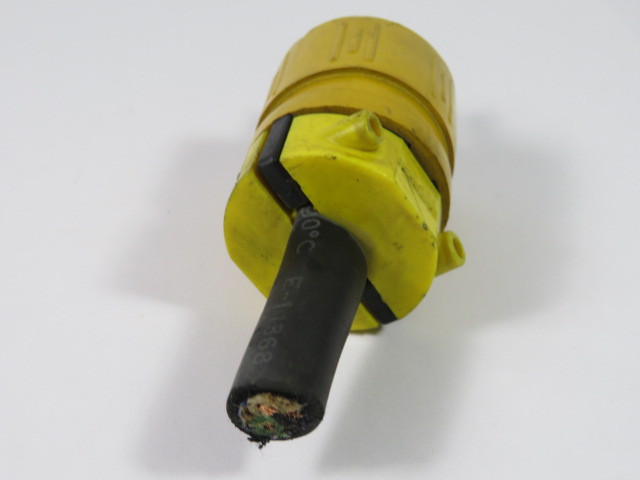 Ericson 1522-PG Locking Plug 15A 250V 3W 2P USED