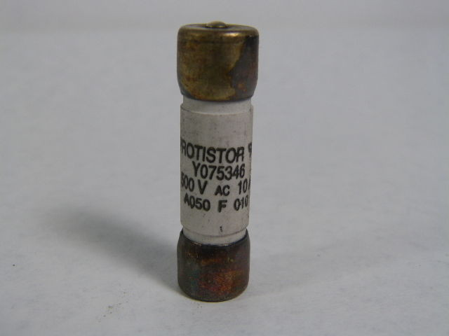 Bussmann Y075346 Protistor Fuse 10A 500V USED