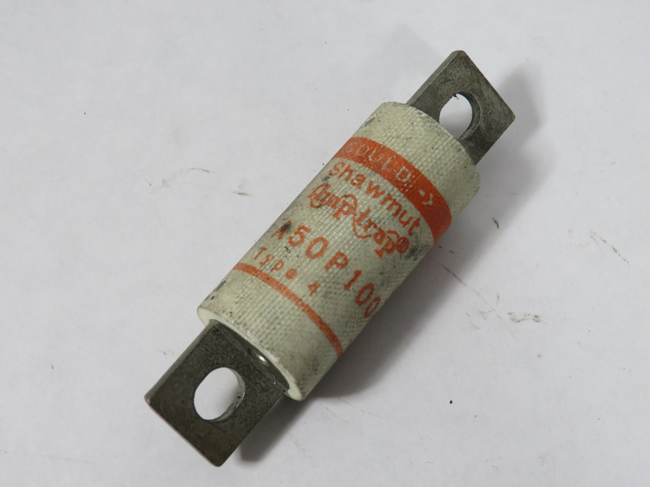 Gould Shawmut A50P100-4 Amp-Trap Fuse 100A 500VAC USED
