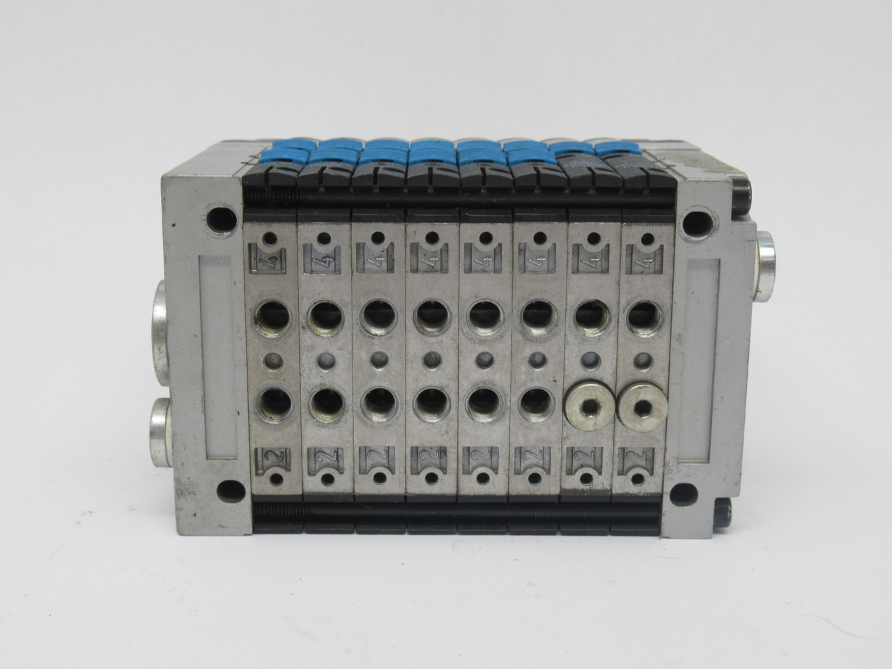 Festo CPV10-VI-10P-10-8C-FB-R-Y-C5JMM Solenoid Valve Manifold Assembly USED