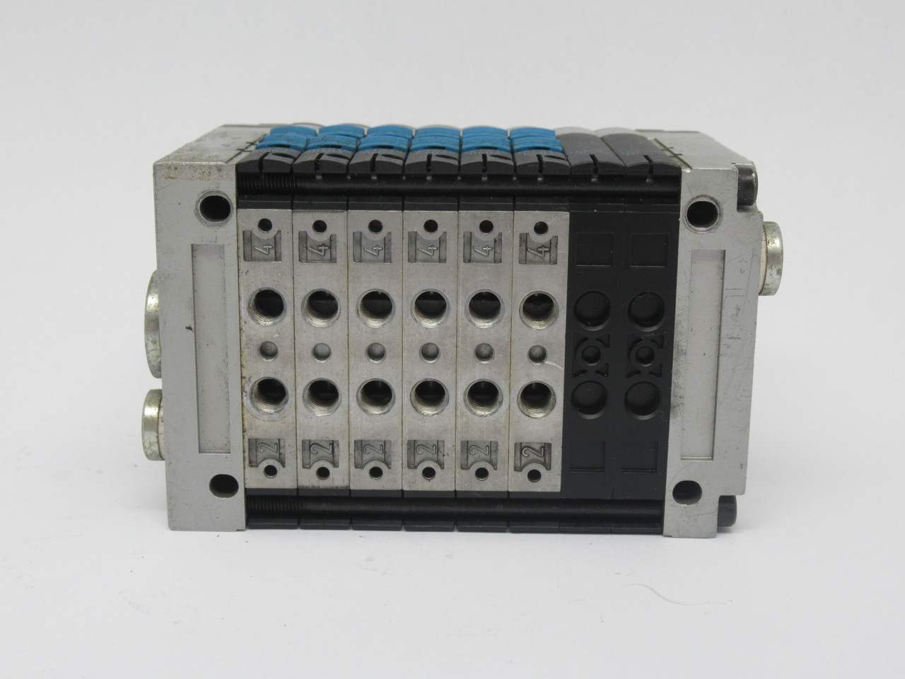 Festo CPV10-VI-10P-10-8C-FB-R-Y-JC4JLL Solenoid Valve Manifold Assembly USED