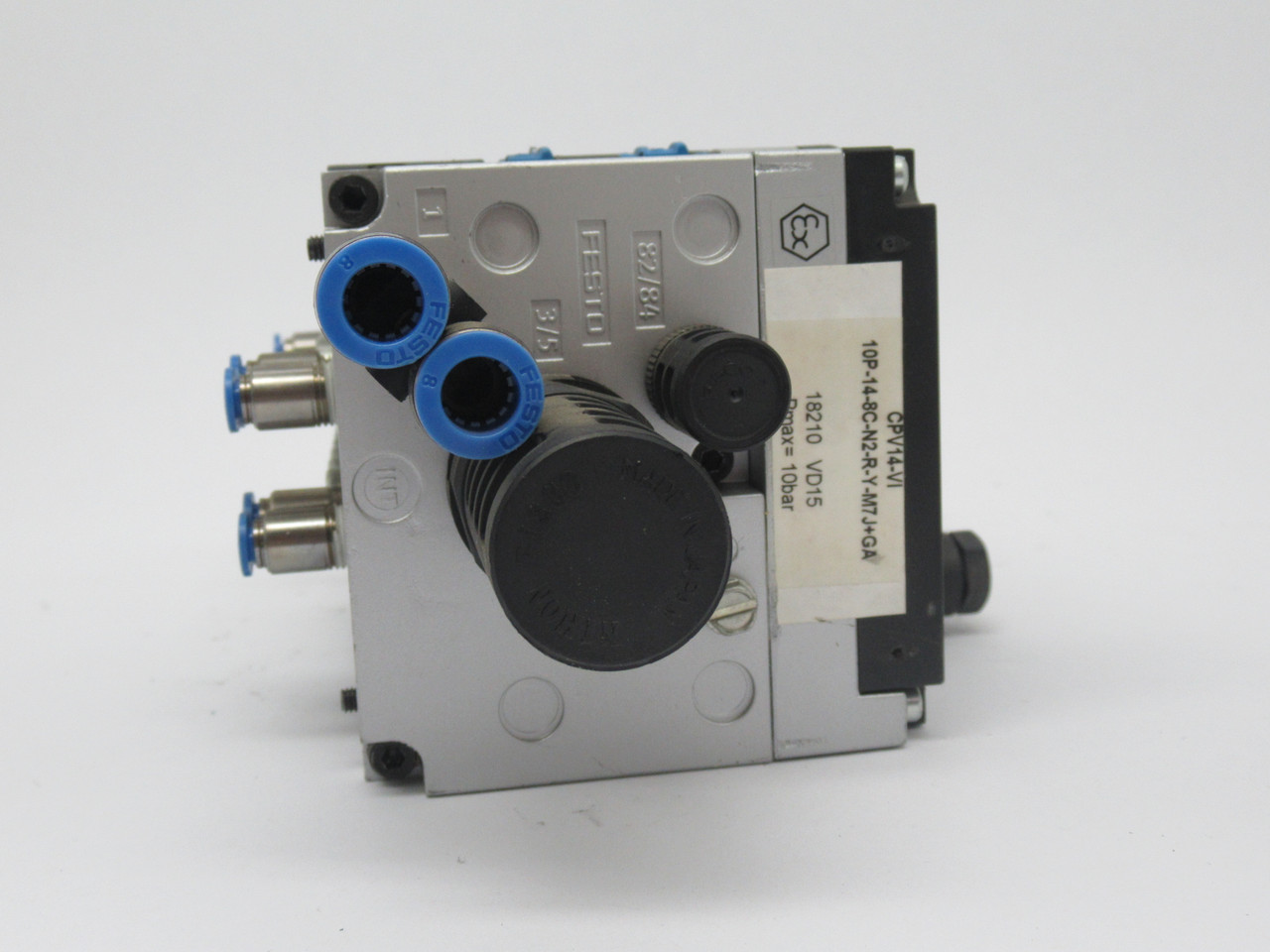 Festo CPV14-VI-10P-14-8C-N2-R-Y-M7J+GA Solenoid Valve Manifold Assembly USED