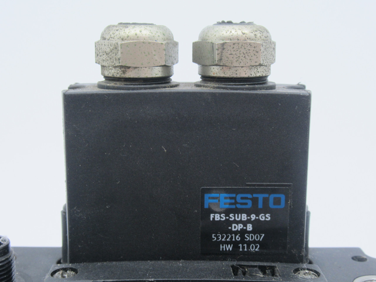 Festo CPV10-VI-10P-10-8C-FB-R-Y-3C5L Solenoid Valve Manifold Assembly USED